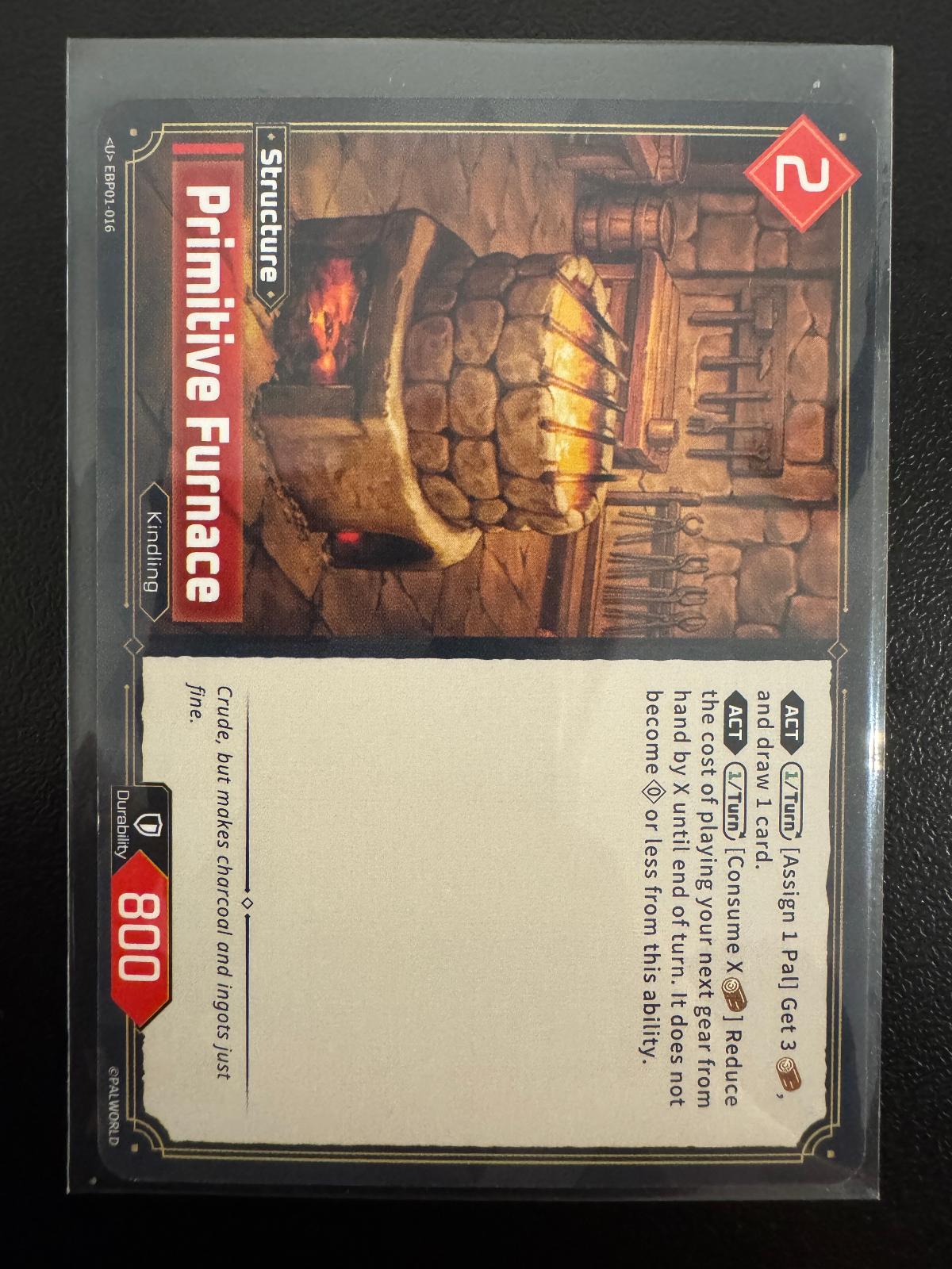Primitive Furnace EBP01-016 Uncommon card from Dawn of Palpagos