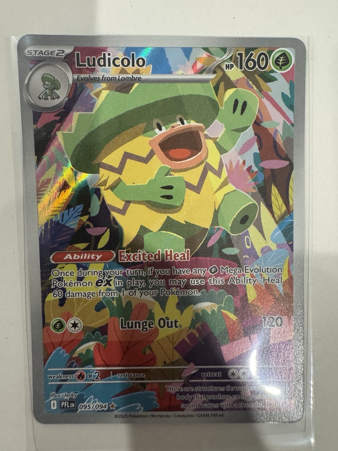 Ludicolo 095/094 Illustration Rare – Phantasmal Flames