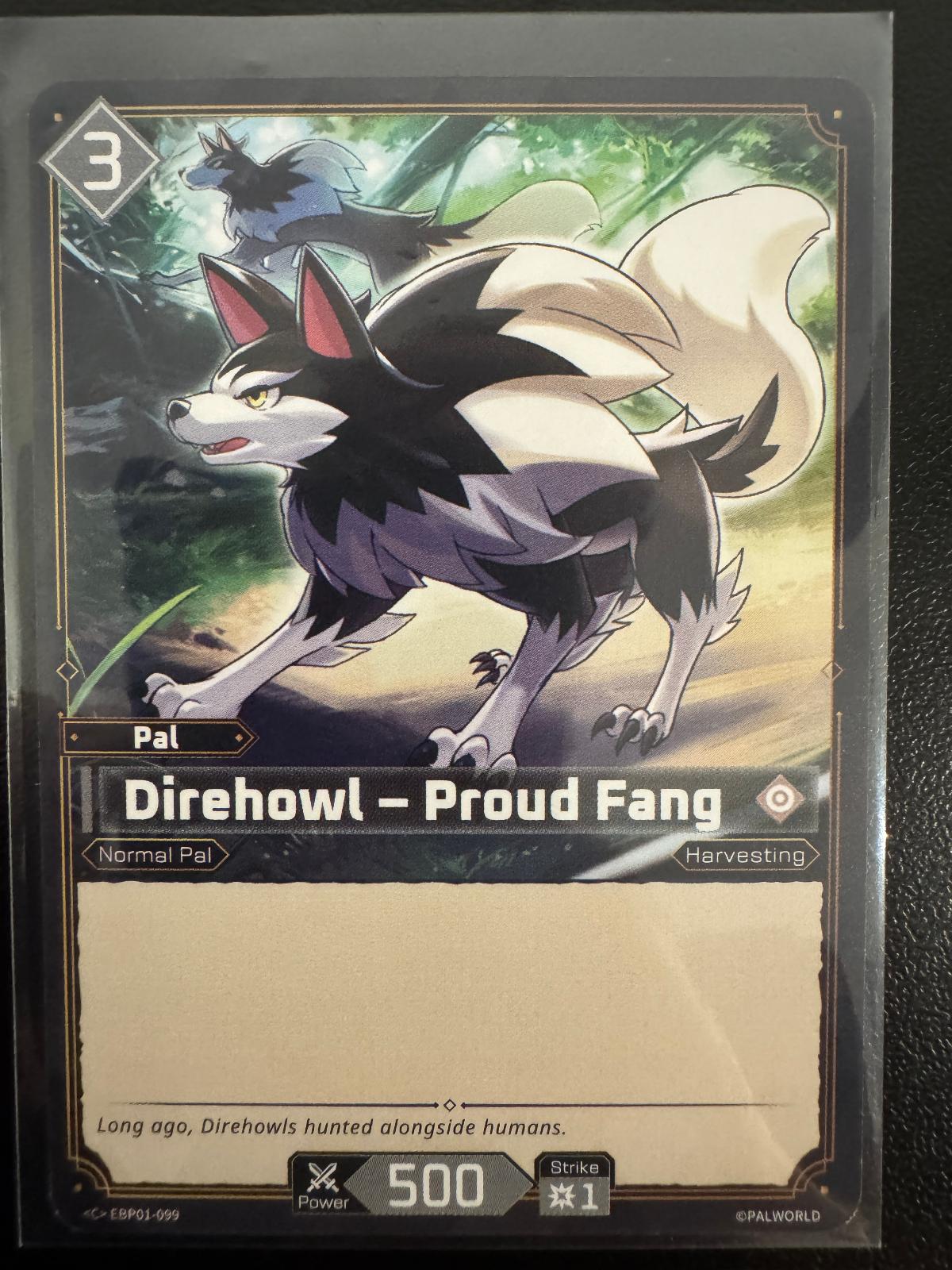 Direhowl – Proud Fang EBP01-099 Common card from Dawn of Palpagos