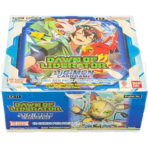 Digimon Dawn of Liberator EX-11 English Booster Box sealed product image