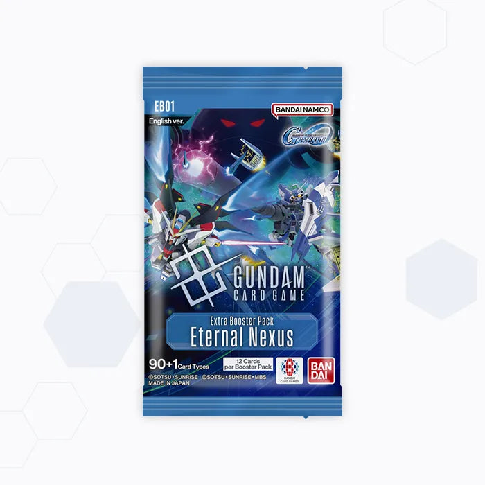 Gundam Card Game Eternal Nexus EB01 Extra Booster Pack sealed product image