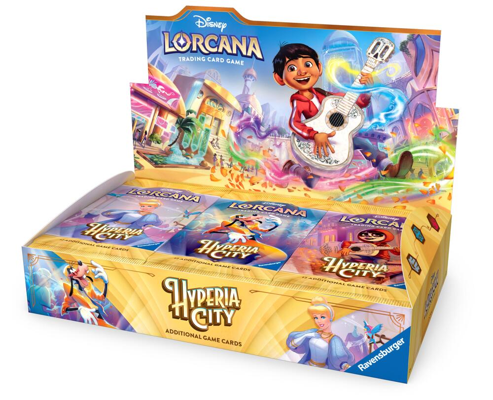 Disney Lorcana: Hyperia City Booster Box Buy Pre Order