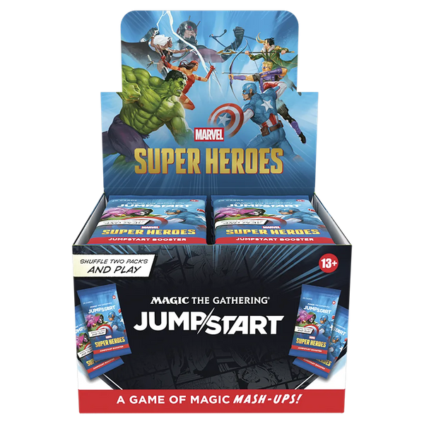 MTG Marvel Super Heroes Jumpstart Booster Display sealed product image
