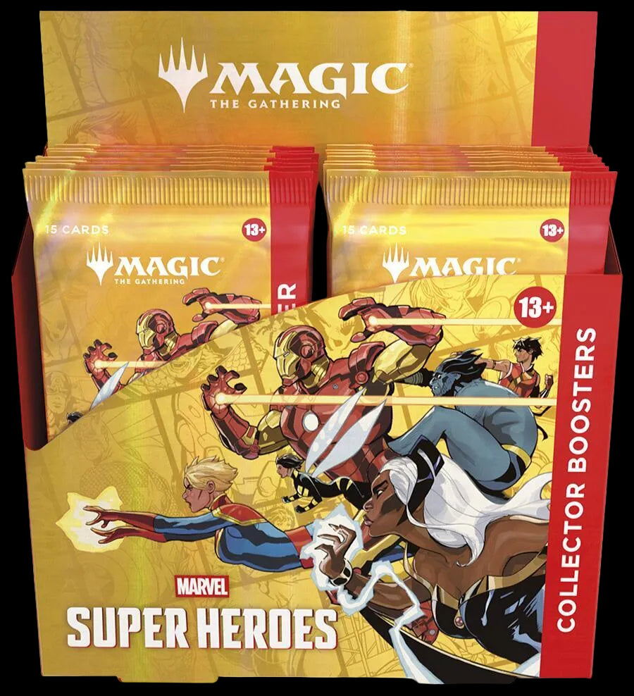 MTG Marvel Super Heroes Collector Booster Display – 12 Packs sealed product image