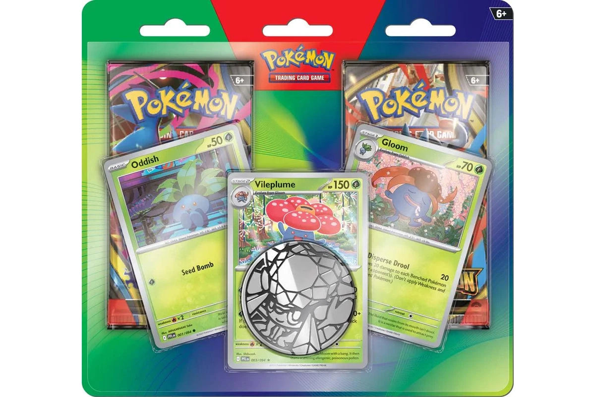 Pokemon TCG Enhanced 2-Pack Blister – Oddish, Gloom & Vileplume