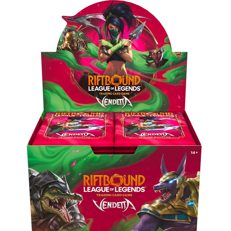 Riftbound Vendetta League of Legends TCG Booster Display sealed product image