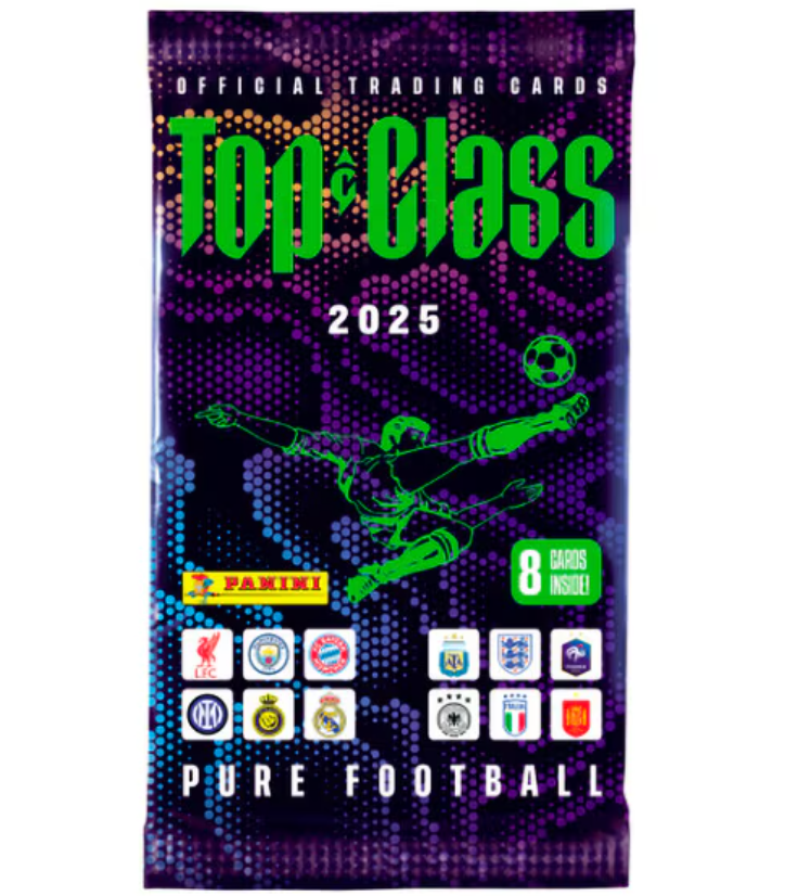 Panini Top Class 2025 Football Booster Pack