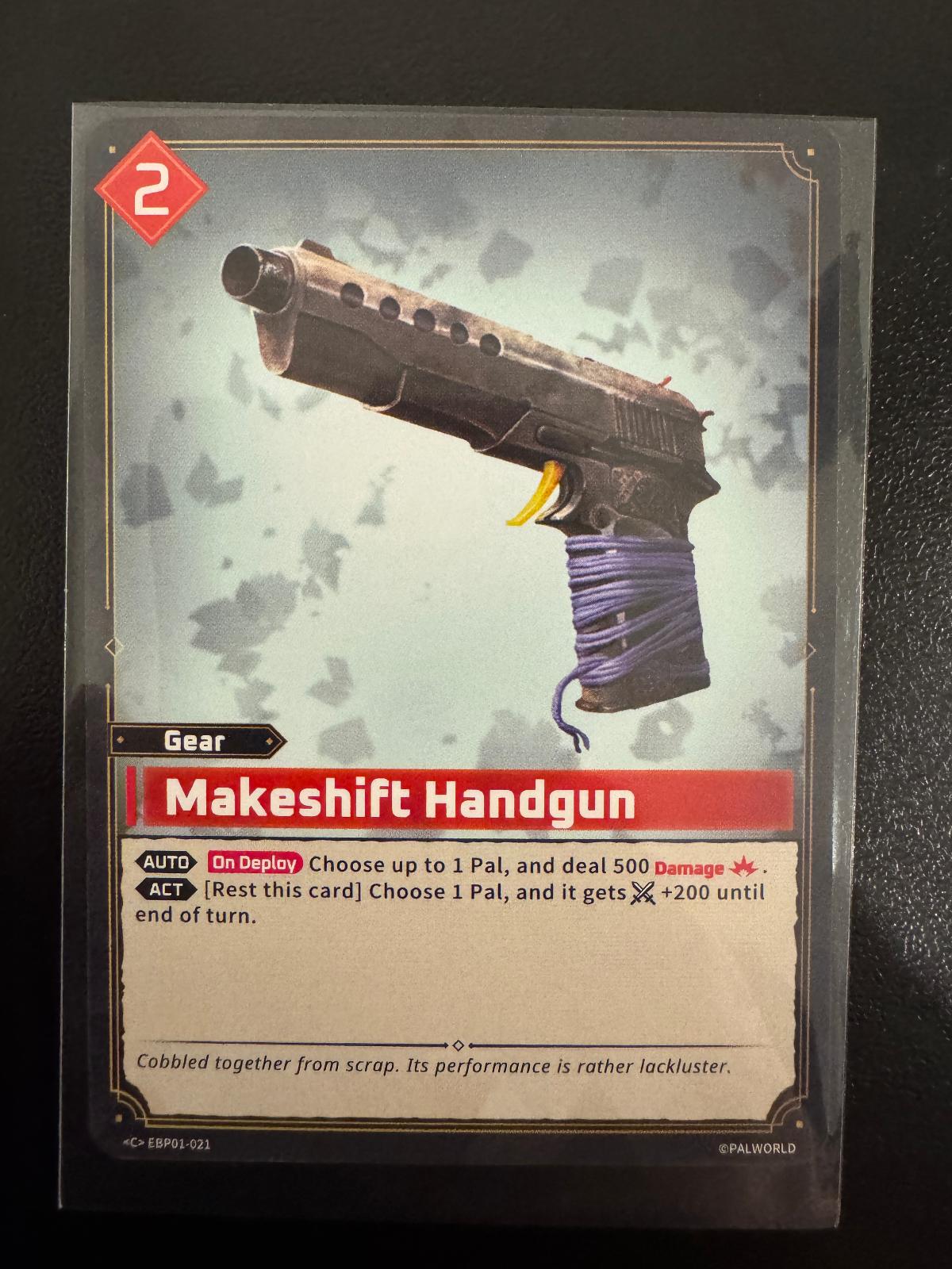 Makeshift Handgun EBP01-021 Common card from Dawn of Palpagos