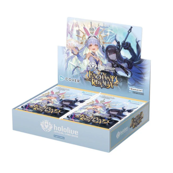Hololive OCG Enchant Regalia BP05 English Booster Box sealed product image