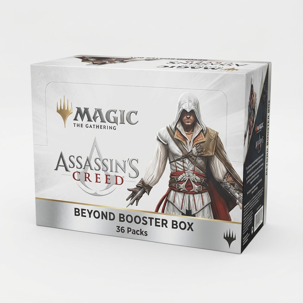 MTG Assassin’s Creed Beyond Booster Display – 24 Packs sealed product image
