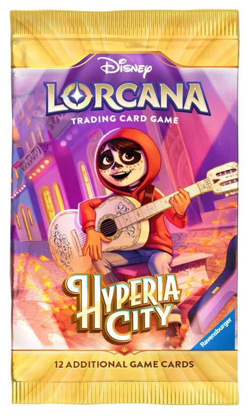 Disney Lorcana: Hyperia City Booster Box Buy Pre Order