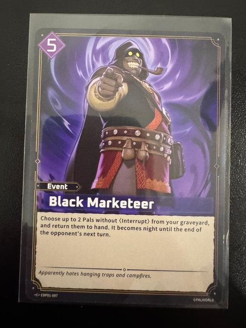 Black Marketeer EBP01-097 Common card from Dawn of Palpagos