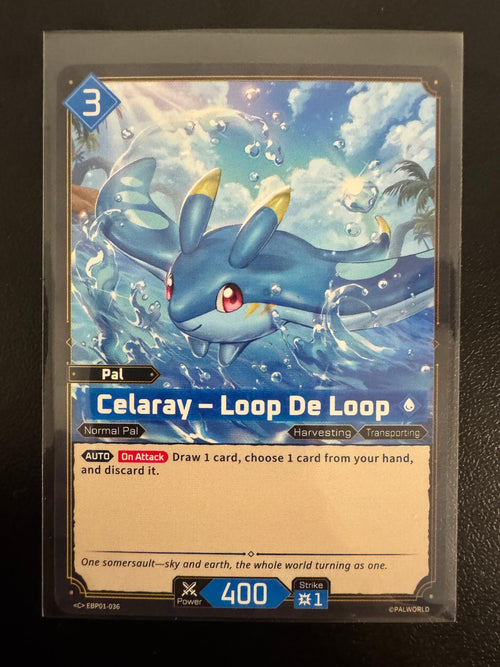 Celaray – Loop De Loop EBP01-036 Common card from Dawn of Palpagos