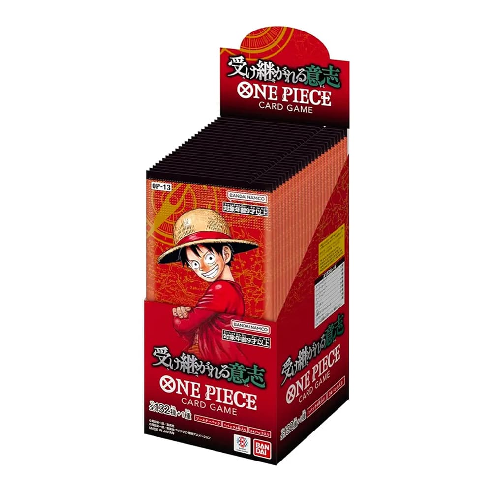 One Piece Inherited Will OP-13 Japanese Booster Box sealed product image