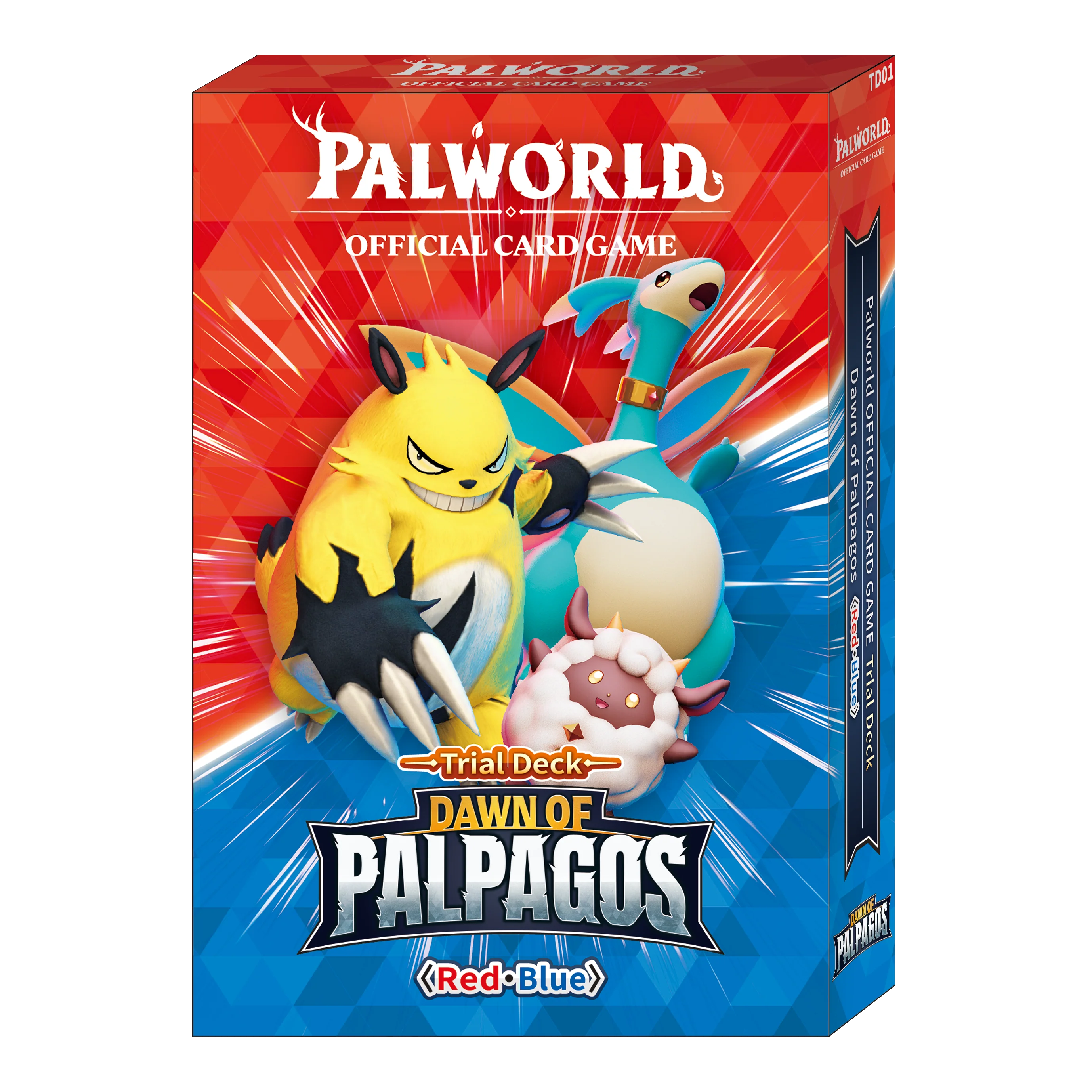 Palworld Blue/Red Trial Deck TD01 Dawn of Palpagos