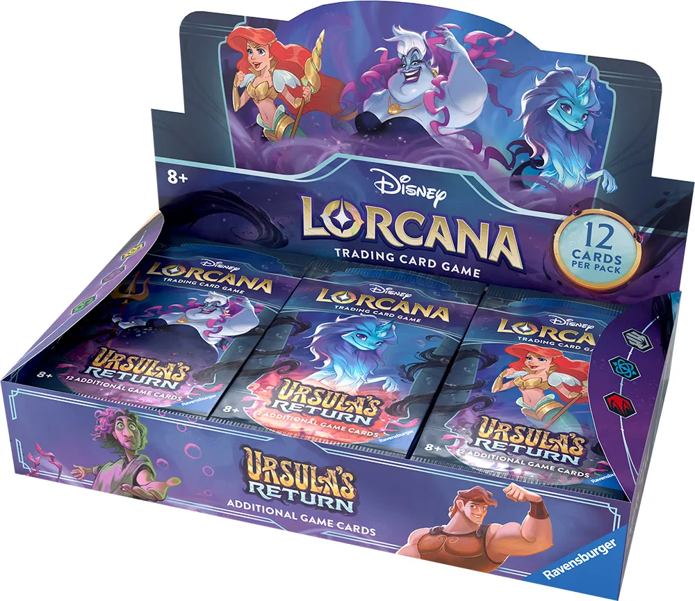 Disney Lorcana: Ursula's Return Booster Box TCG