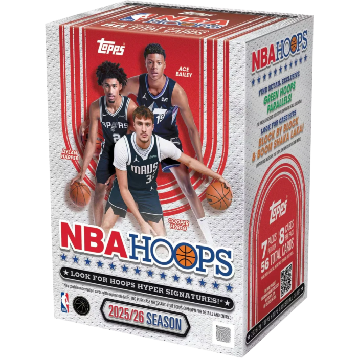 Topps Hoops Basketball Fanatics Blaster Box 2025/26